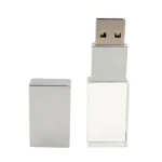 Clear USB with LED Light USB-L